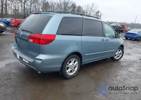 2005 Toyota Sienna Xle из США, поврежденный, VIN 5TDZA22C05S377102